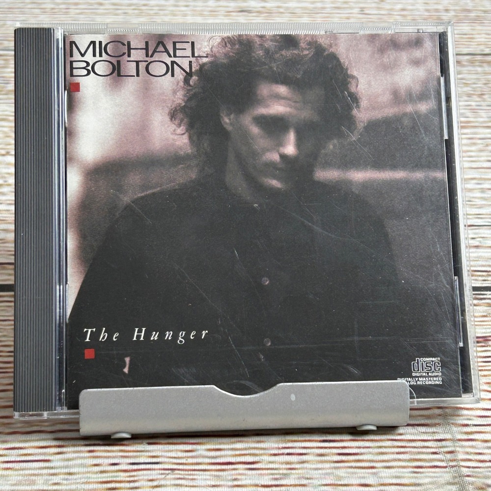 Michael Bolton The Hunger CD 1987 Columbia Pop Rock Dock of the Bay